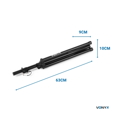 Zestaw 2szt statywów kolumnowych Vonyx
