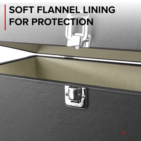 Futerał na płyty winylowe Audizio RC32, czarny