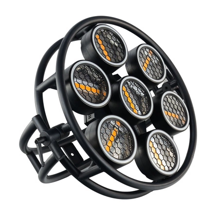 Zestaw: Reflektor retro R7 LED RGB COB + case transportowe