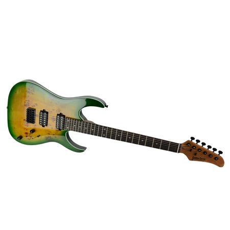 Gitara elektryczna - kompletny zestaw -Golden Guitar PSG-3 Zielony