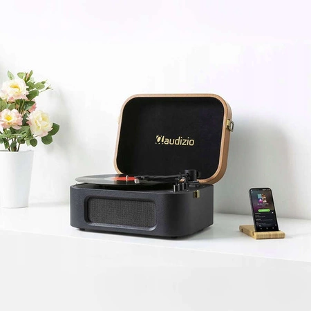 Gramofon w walizce RP315 Audizio HQ BT czarny