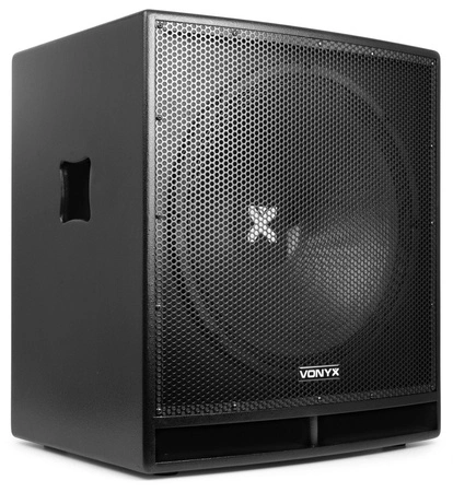 Zestaw nagłośnieniowy: Aktywny subwoofer 1200W 2x kolumna 1000W mikser 4-kanałowy zestaw mikrofonowy okablowanie