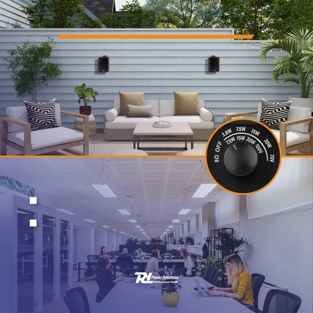 Zestaw kolumn instalacyjnych 100V 6,5" 150W BC65V czarny PD