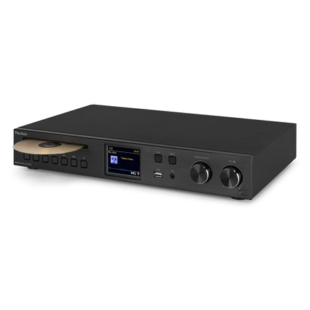 Radio internetowe Brescia DAB+ FM CD BT Audizio+ 2szt kolumn pasywnych+ okablowanie