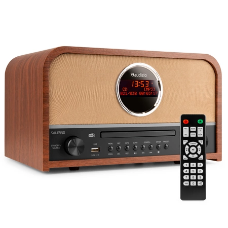 Radio DAB+/FM z odtwarzaczem CD Salerno Audizio