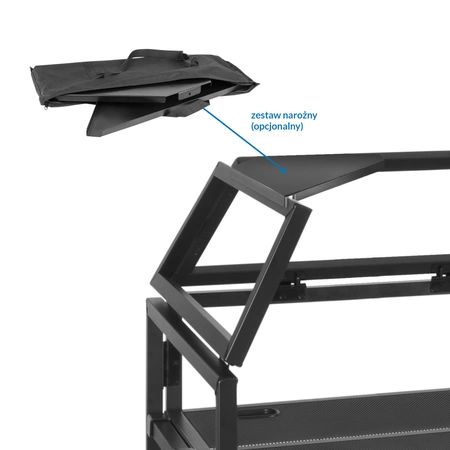 Stand dla DJ'a z ekranem Vonyx DJ Booth