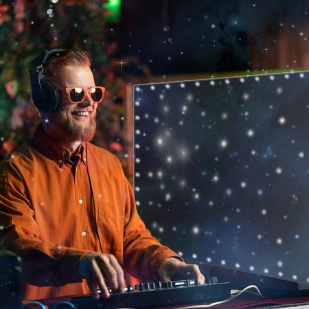 Kurtyna 3m x 2 m diody białe ze sterownikiem