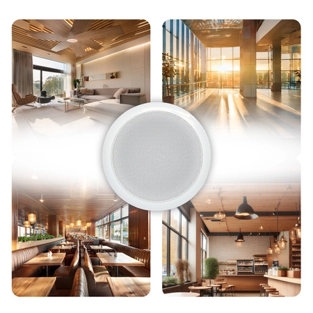 Głośnik sufitowy aktywny 5'' 3x 20W 8Ohm ZS801A