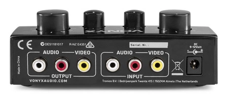 Zestaw do Karaoke z mikrofonami w kolorze czarnym