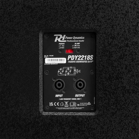 Subwoofer pasywny 2x 18" 2000W PDY2218S Power Dynamics