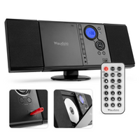 Miniwieża stereo Reims Audizio czarny