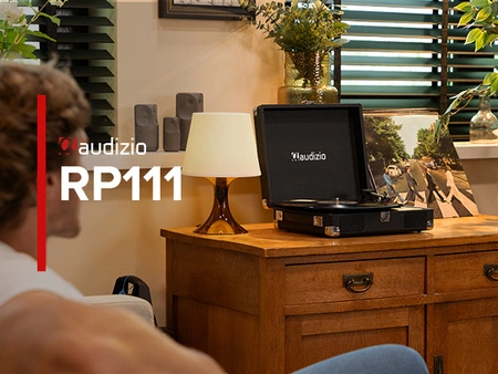 Gramofon w walizce RP111BK Audizio czarny