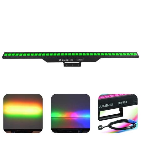 Belka oświetleniowa LED BAR LBW363 36x3W RGB LED Lucendi