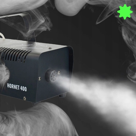 Zestaw: Wytwornica dymu 400W Hornet400 pilot przewodowy/ Firefog + płyn 5l