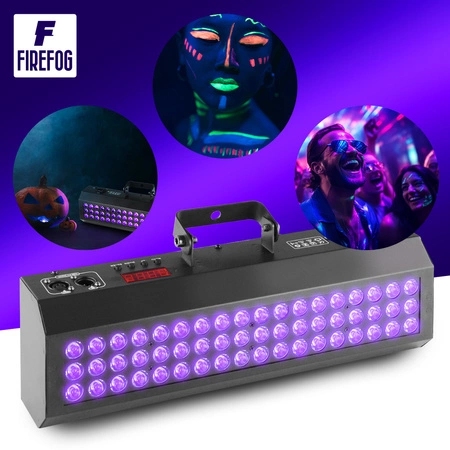 Belka reflektor UV LED BAR 54x 3W Firefog