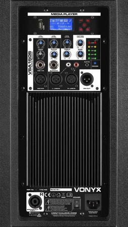 Zestaw nagłośnieniowy aktywny 2x kolumna 15" 1000W+ statywy+ okablowanie