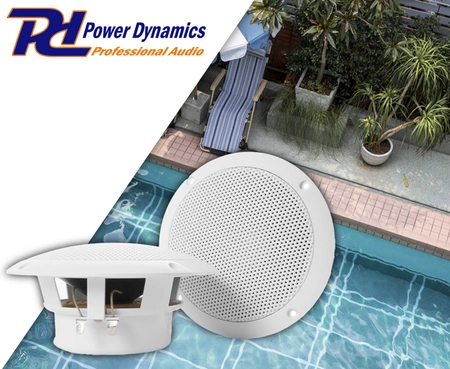 Zestaw głośników 2szt Power Dynamics MS40 4 "50W wodoodporny