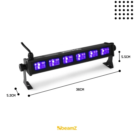 Belka oświetleniowa LED BAR UV BUV63 BeamZ