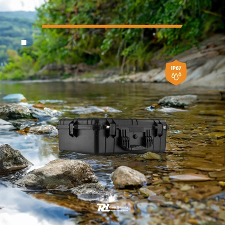 Uniwersalna walizka transportowa GIGCase22 - IP67 - czarna Power Dynamics