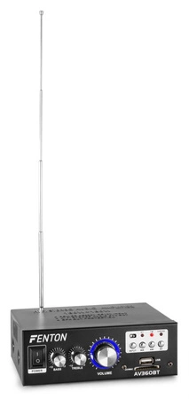 Wzmacniacz 2x 40W BT FM SD USB MP3 Fenton AV360BT
