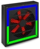 Efekt świetlny LED Twister 400 FAN RGB DMX Beamz