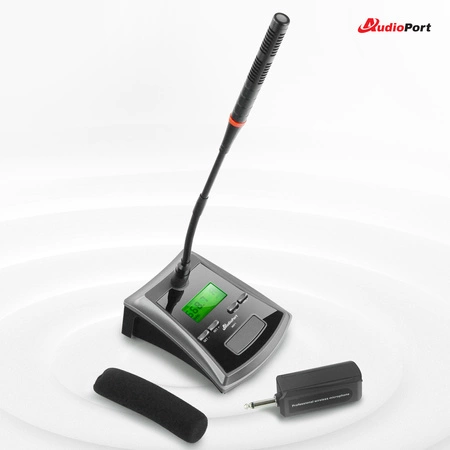 Bezprzewodowy mikrofon konferencyjny Audioport MKF1