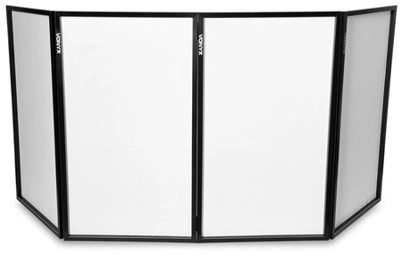 Ekran dla Dj'a parawan Vonyx Dj Screen (4 panele) czarny(biały) +lycra (biała bądź czarna) + pokrowiec