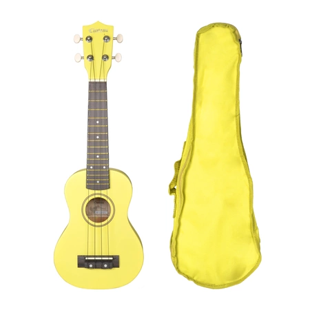Ukulele sopranowe Chateau żółte