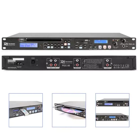 Odtwarzacz cyfrowy CD USB SD PDC-35 PD