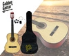 Gitara klasyczna 39" 4/4 naturalna+ akcesoria GK39NAT Golden Guitar