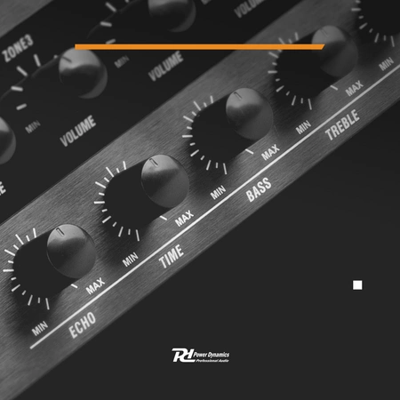 Wzmacniacz miksujący PA PDW500MP3 BT 500W/100V 6 stref Power Dynamics