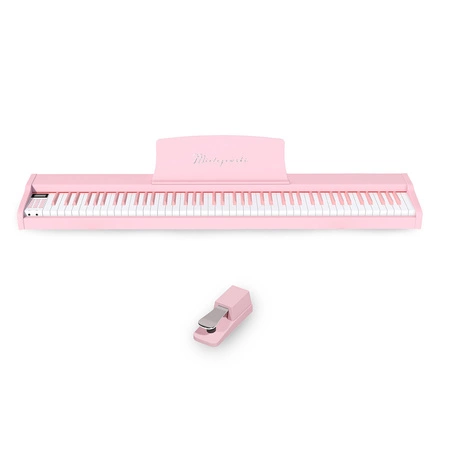 Pianino cyfrowe dynamiczne TIENTO różowe Mielczewski