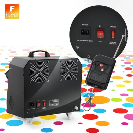 Podwójna wytwornica baniek z pilotem 300W Firefog