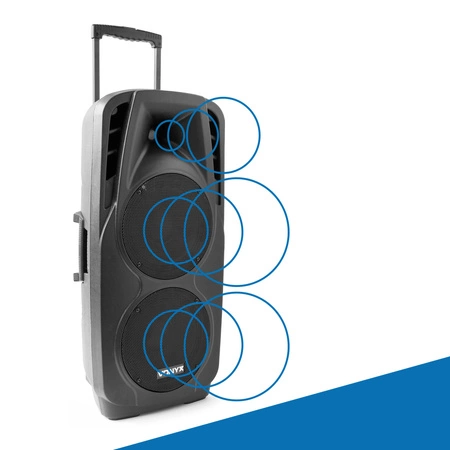 Kolumna aktywna 2x10'' 1000W BT SPX-PA9210 Vonyx