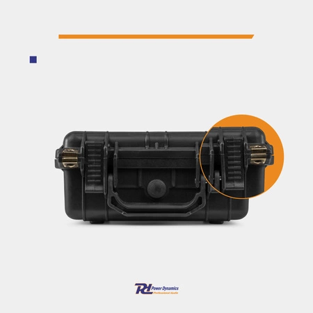 Uniwersalna walizka transportowa GIGCase4 - IP67 - czarna Power Dynamics