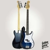 Gitara basowa - kompletny zestaw -Golden Guitar PBGB-40 czarno-niebieska