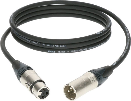 Kabel sygnałowy XLR Męski/Żeński KLOTZ M1FM1N2000