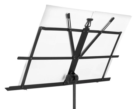 Statyw na nuty z pulpitem, klipsem i pokrowcem Vonyx