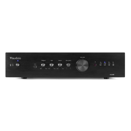 Zestaw Audizio: 2-kanałowy wzmacniacz HiFi 2x 200W+ radio internetowe Adria WiFi DAB+ BT Audizio