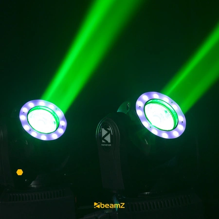 Zestaw: 2x Głowa ruchoma Panther 60R LED Beamz+ dedykowana torba transportowa