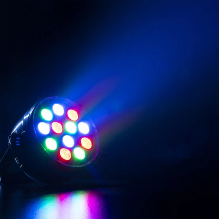 Reflektor PAR Fuzzix PLF12 Party Par RGB DMX