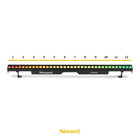 Listwa oświetleniowa LED LCB300 36x3W RGBW Beamz