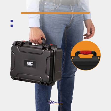 Uniwersalna walizka transportowa Power Dynamics GIGCase62R Heavy Duty - Seria R - IP67 - czarna