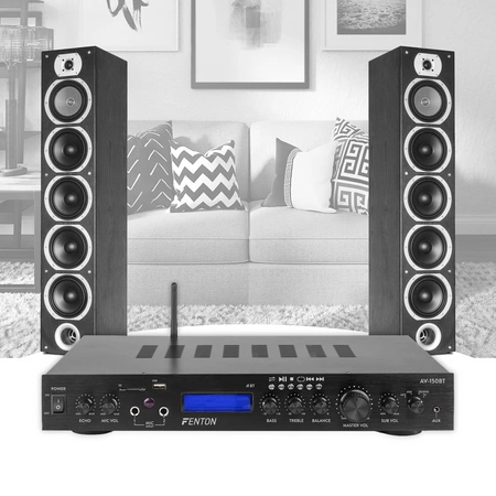 Wzmacniacz kina domowego 2x 100W+ 3x 60W BT AV-150BT Fenton