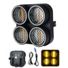 Reflektor LED RGB COB DMX lampa retro R4 Lucendi