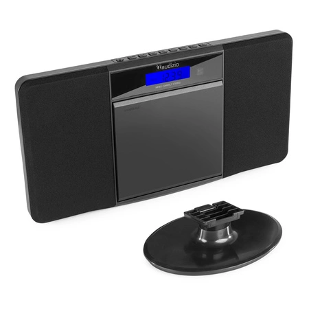 Miniwieża HIFI Nimes CD tuner FM BT USB czarna