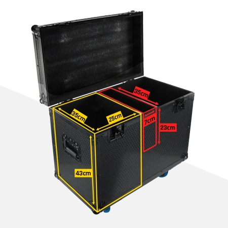 Zestaw: 2 głowy ruchome BIGBEE285 + Case