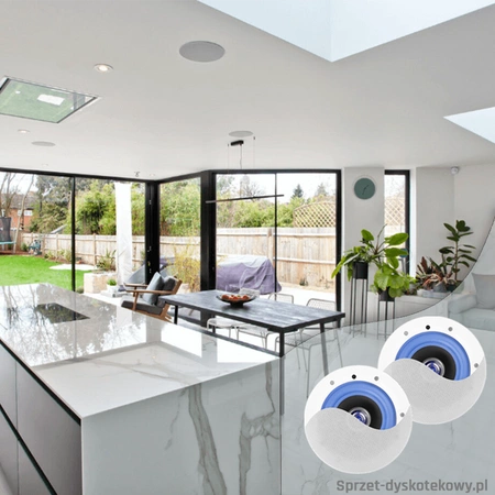 Zestaw głośników sufitowych ESCS6 6,5 ” Power Dynamics