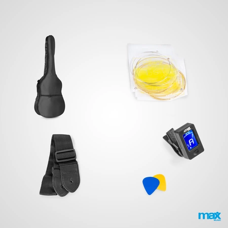 Gitara akustyczna Solojam Western czarna