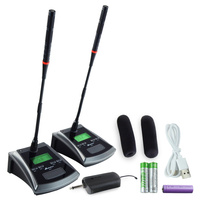 Bezprzewodowy zestaw mikrofonów konferencyjnych Audioport MKF2